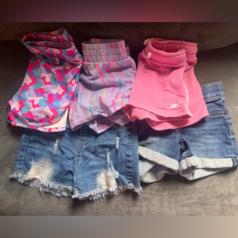 Colorful Kids' Shorts Set
